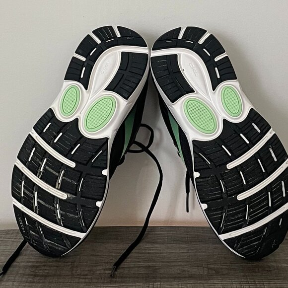 Brooks Dyad 11 Women's Black/Ebony/Green Running Shoes Size 9 Extra Wide - Picture 11 of 12
